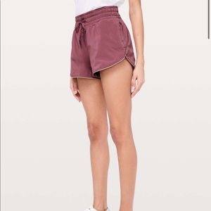 lululemon choose a side short misty merlot pink 4